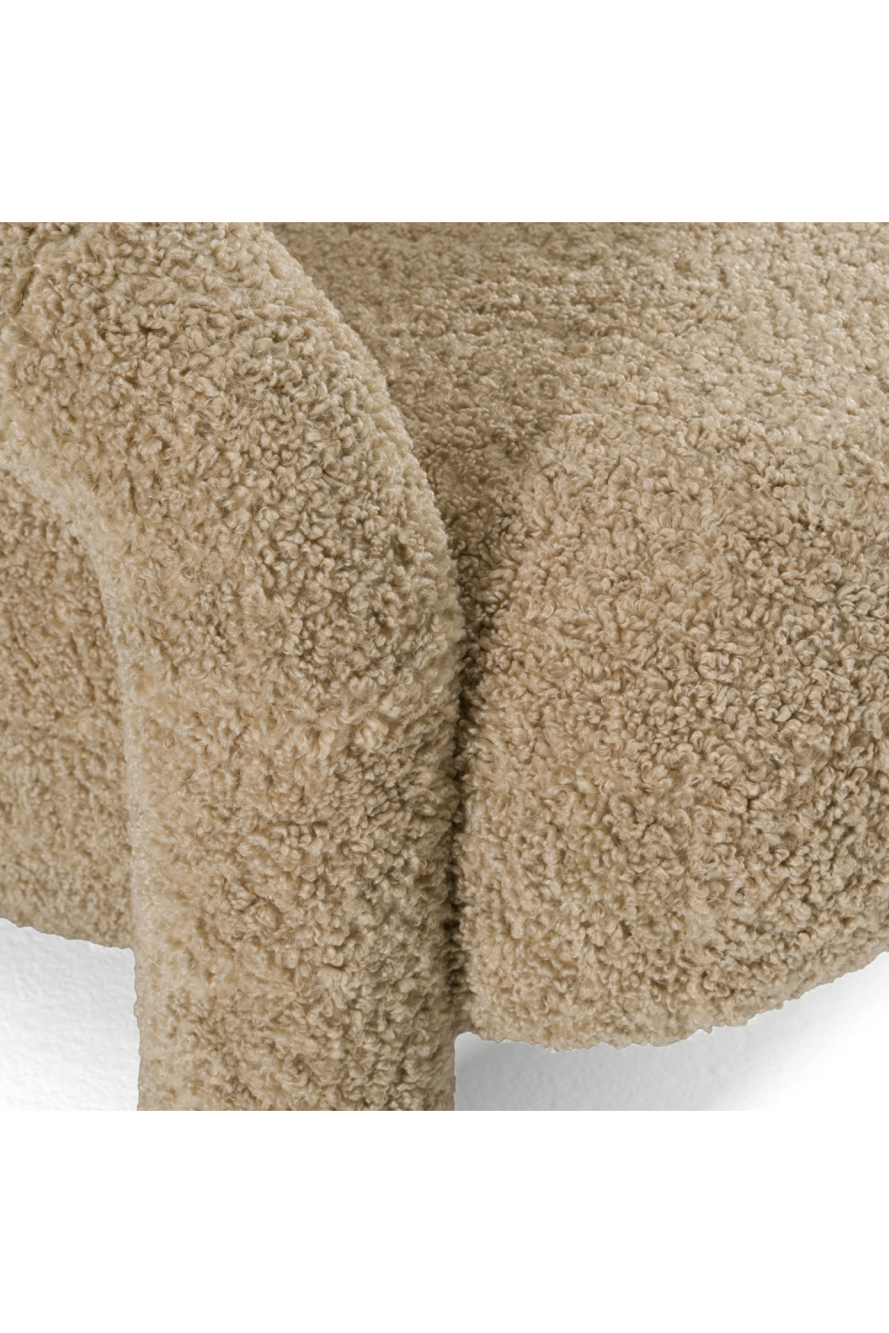   Tan Fabric Accent Chair | Oroa.com