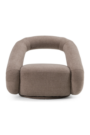   Brown Swivel Accent Chair | Oroa.com