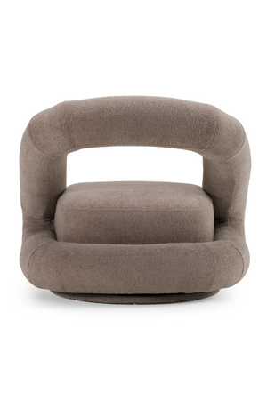   Brown Swivel Accent Chair | Oroa.com
