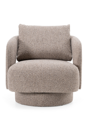   Brown Fabric Accent Chair | Oroa.com