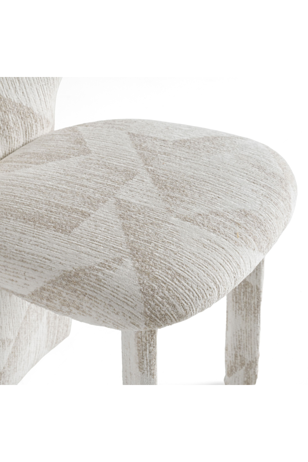   Beige Patterned Dining Chairs (2) | Oroa.com