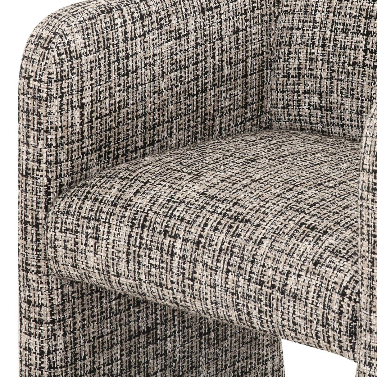   Beige/Black Varigated Dining Chair | Oroa.com