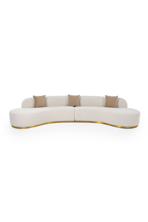   Curved Sectional Sofa | Oroa.com
