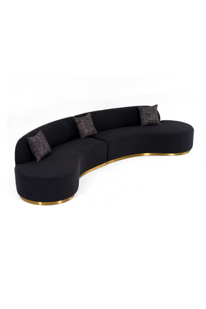   Curved Sectional Sofa | Oroa.com