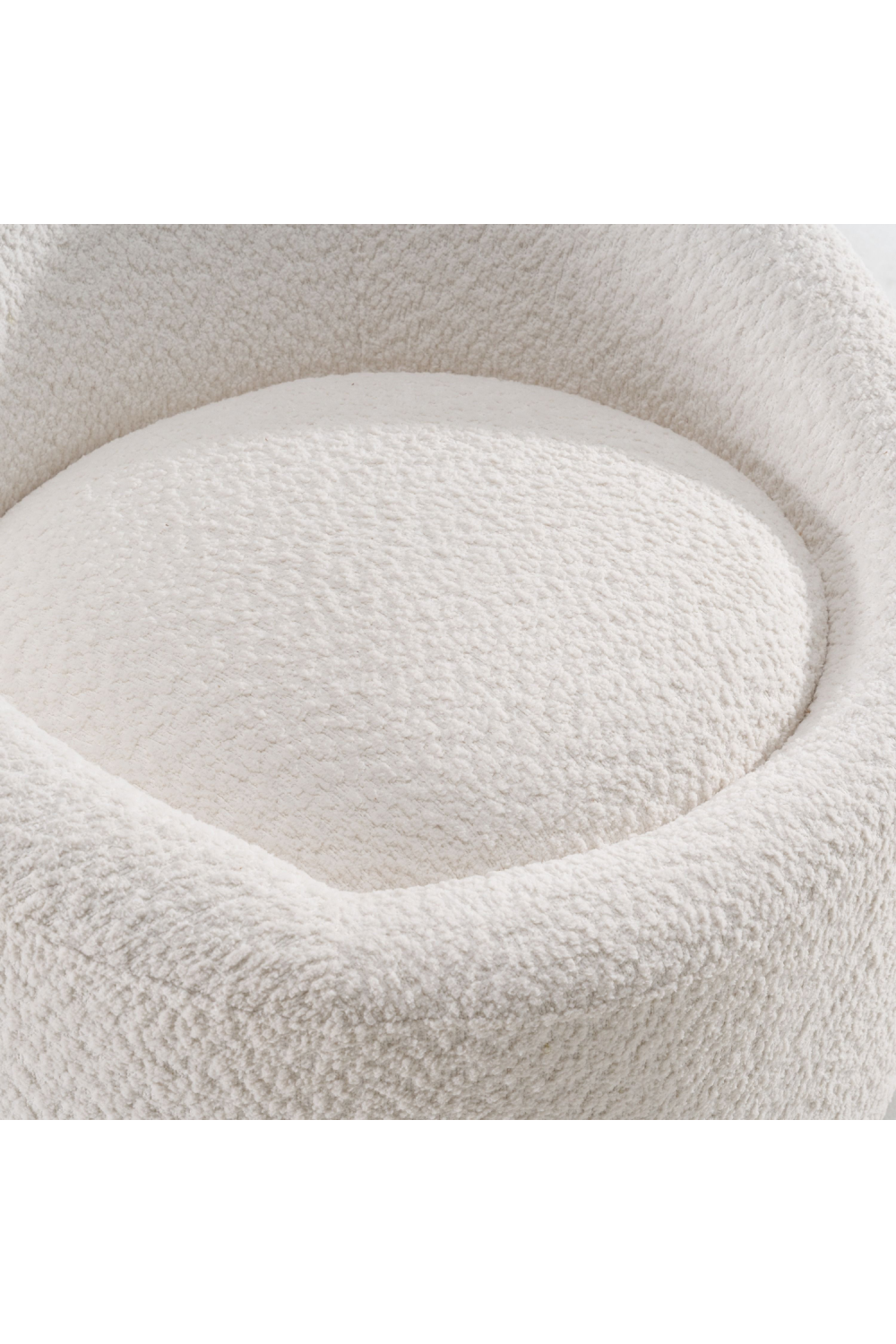   Round Upholstered Accent Chair | Oroa.com
