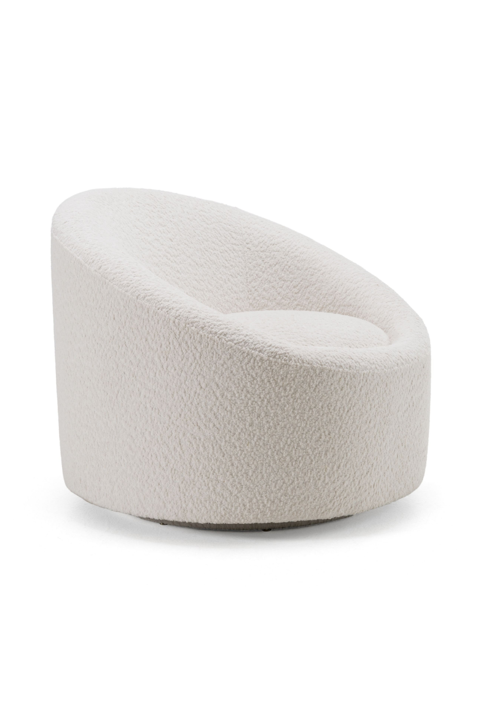   Round Upholstered Accent Chair | Oroa.com