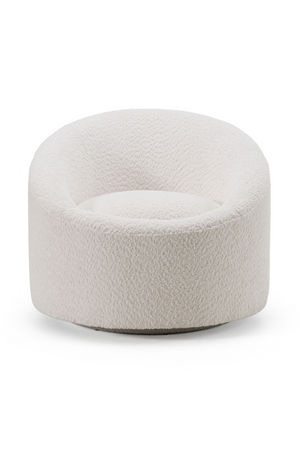   Round Upholstered Accent Chair | Oroa.com