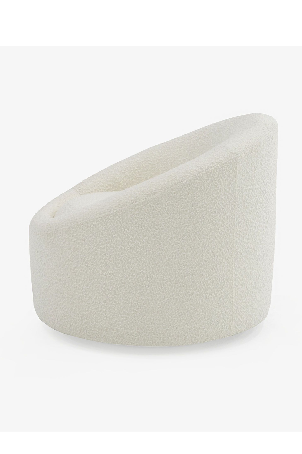   Round Upholstered Accent Chair | Oroa.com