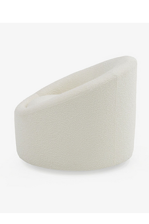   Round Upholstered Accent Chair | Oroa.com