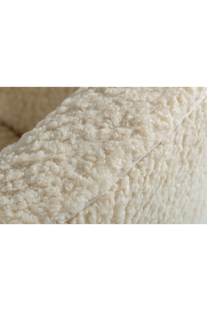   White Fur Lounge Chair | Oroa.com