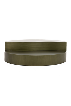   Gray Brass Tiered Coffee Table | Oroa.com