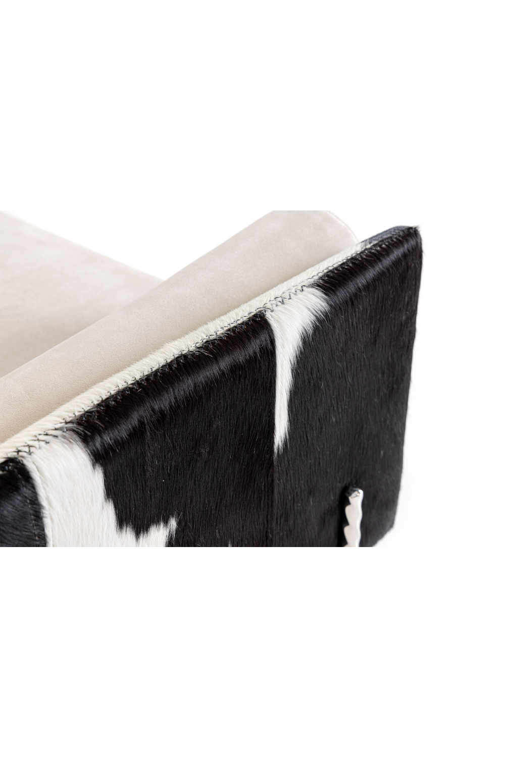   Gray Cowhide Sofa | Oroa.com
