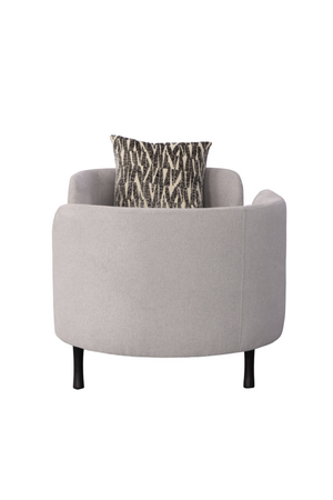   Gray 2-Seater Chaise Lounge | Oroa.com