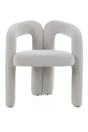   White Velvet Dining Chair | Oroa.com