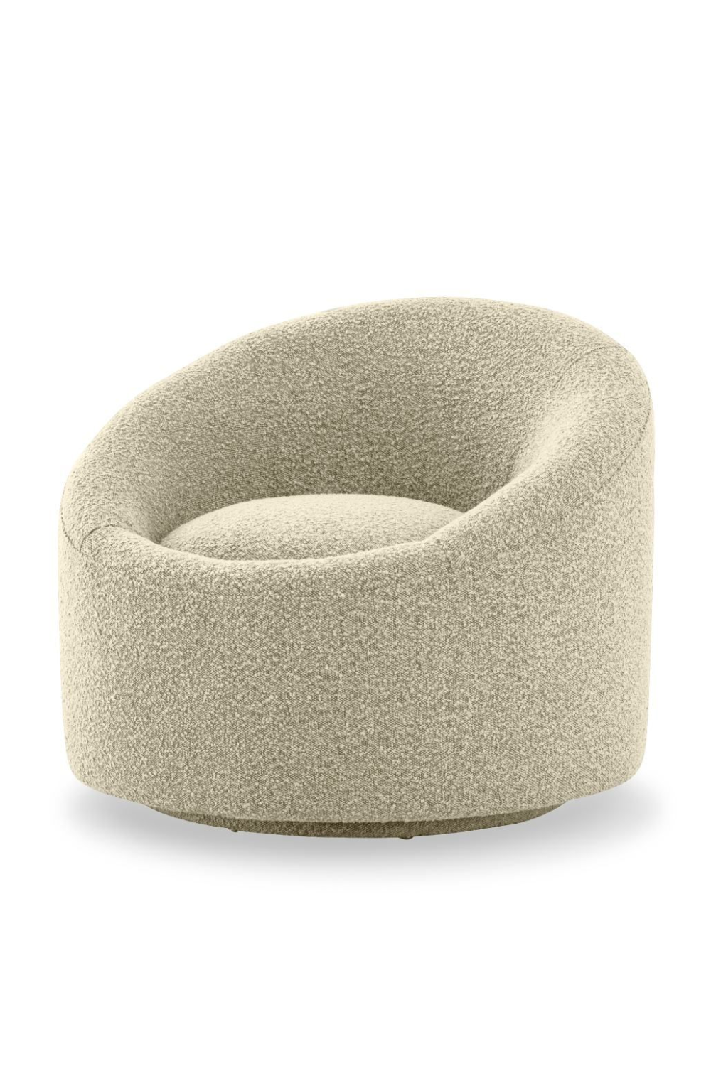   Round Upholstered Accent Chair | Oroa.com