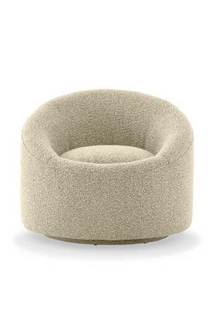   Round Upholstered Accent Chair | Oroa.com