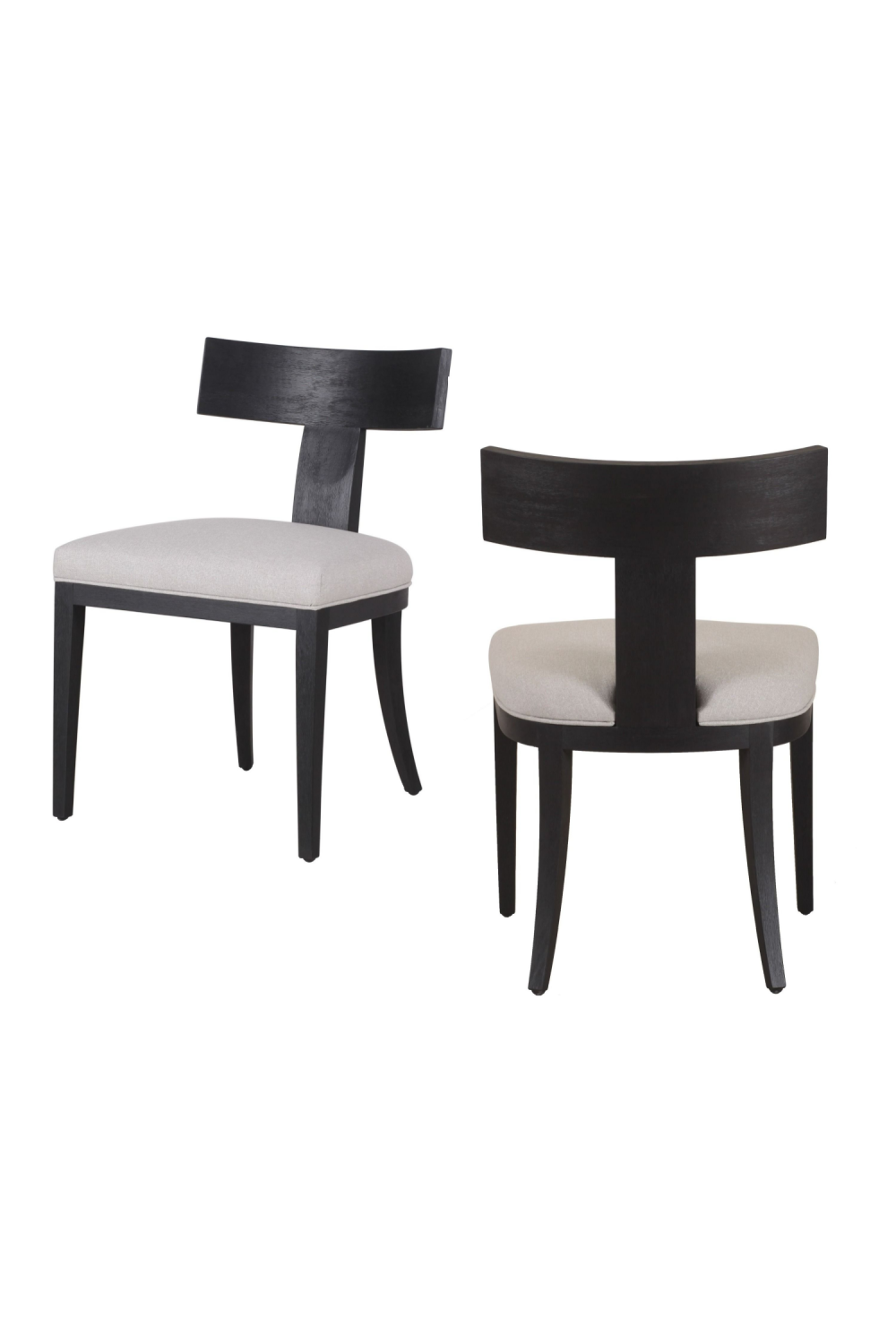   Black Walnut Dining Chairs (2) | Oroa.com