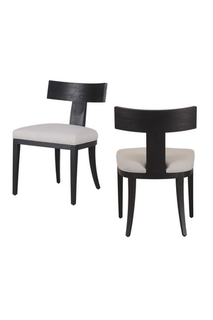   Black Walnut Dining Chairs (2) | Oroa.com