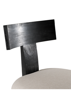   Black Walnut Counter Chair | Oroa.com