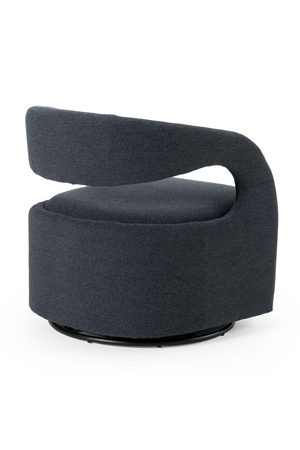   Dark Split-Back Swivel Chair | Oroa.com