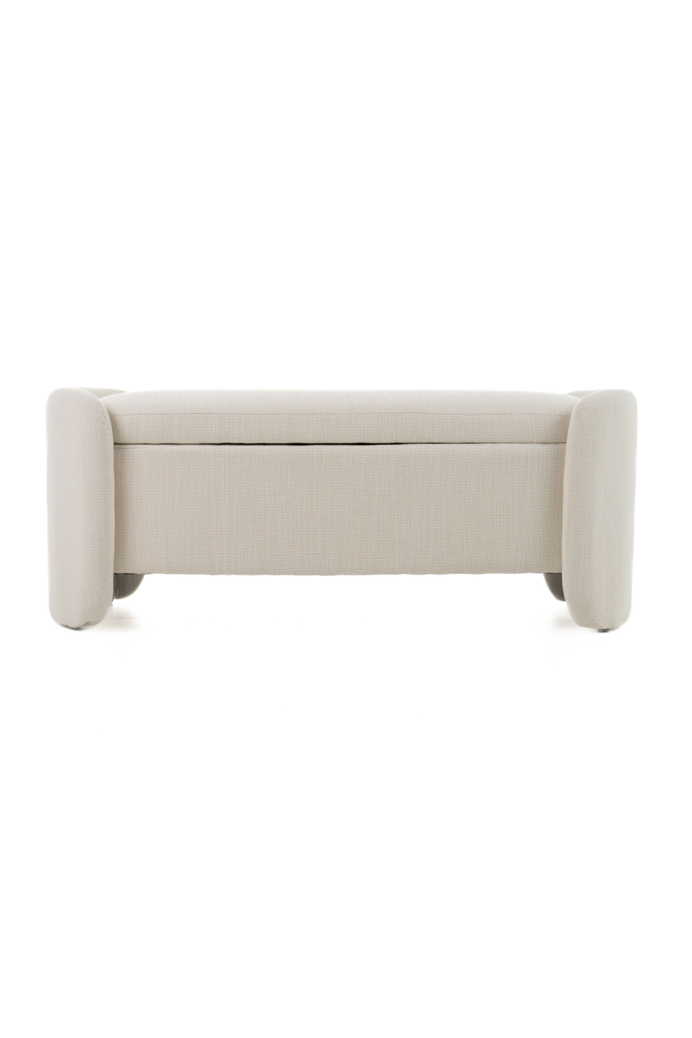   Cream Storage Ottoman Bench | Oroa.com