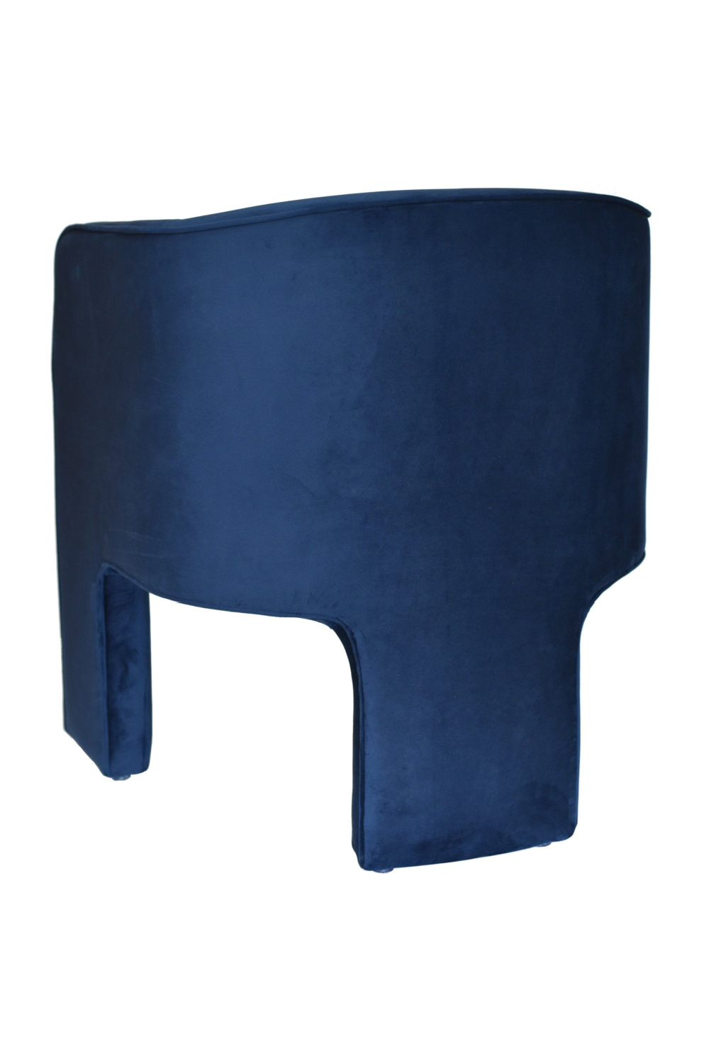   Three-Legged Velvet Accent Chair | Oroa.com