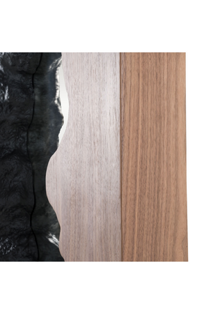   Walnut Leaning Floor Mirror | Oroa.com