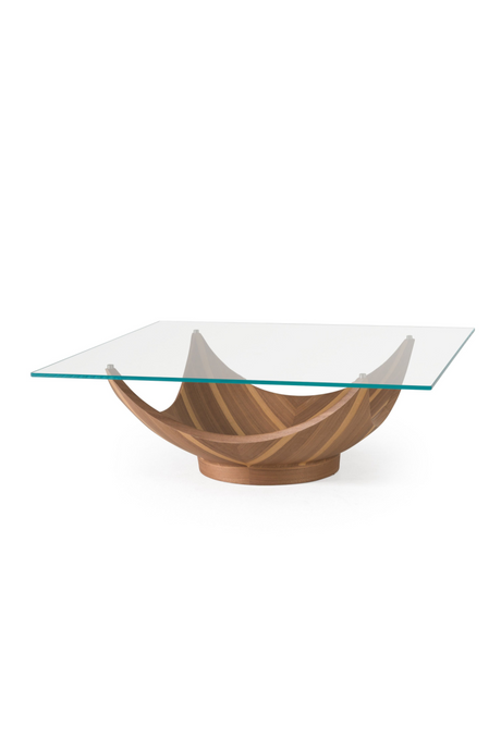   Square Glass Coffee Table | Oroa.com