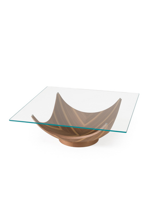   Square Glass Coffee Table | Oroa.com