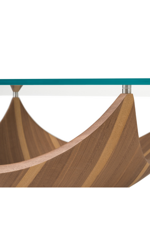   Square Glass Coffee Table | Oroa.com