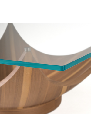  Square Glass Coffee Table | Oroa.com