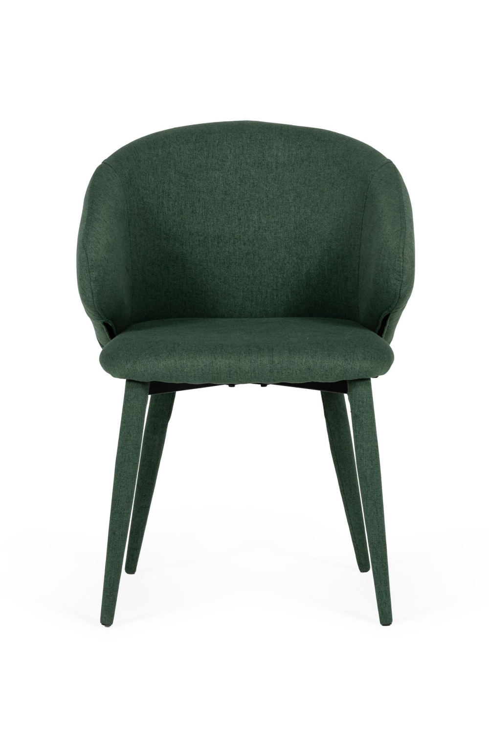   Green Linen Dining Chairs (2) | Oroa.com