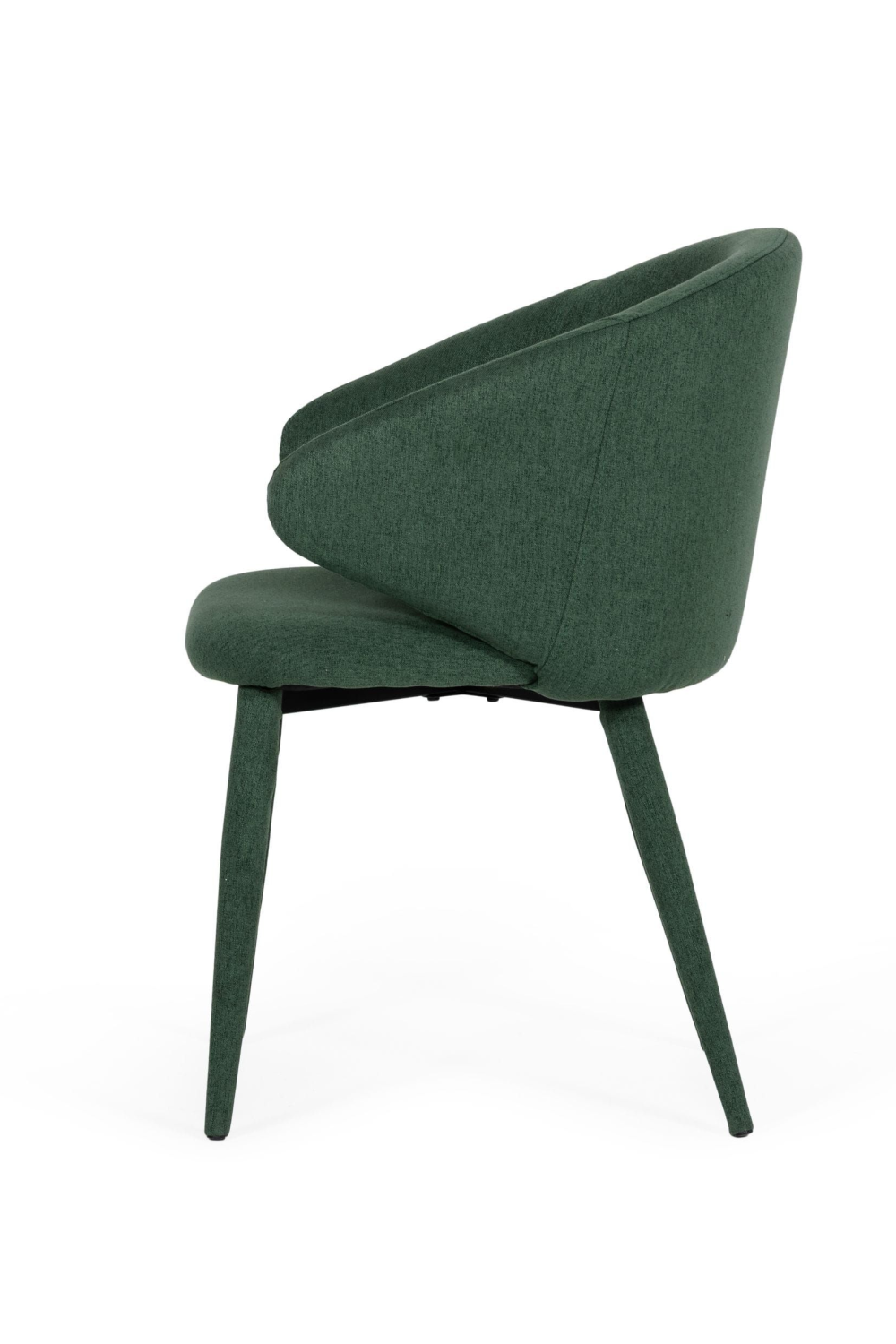   Green Linen Dining Chairs (2) | Oroa.com