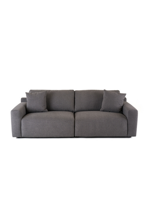   Gray Square-Armed Sofa | Oroa.com