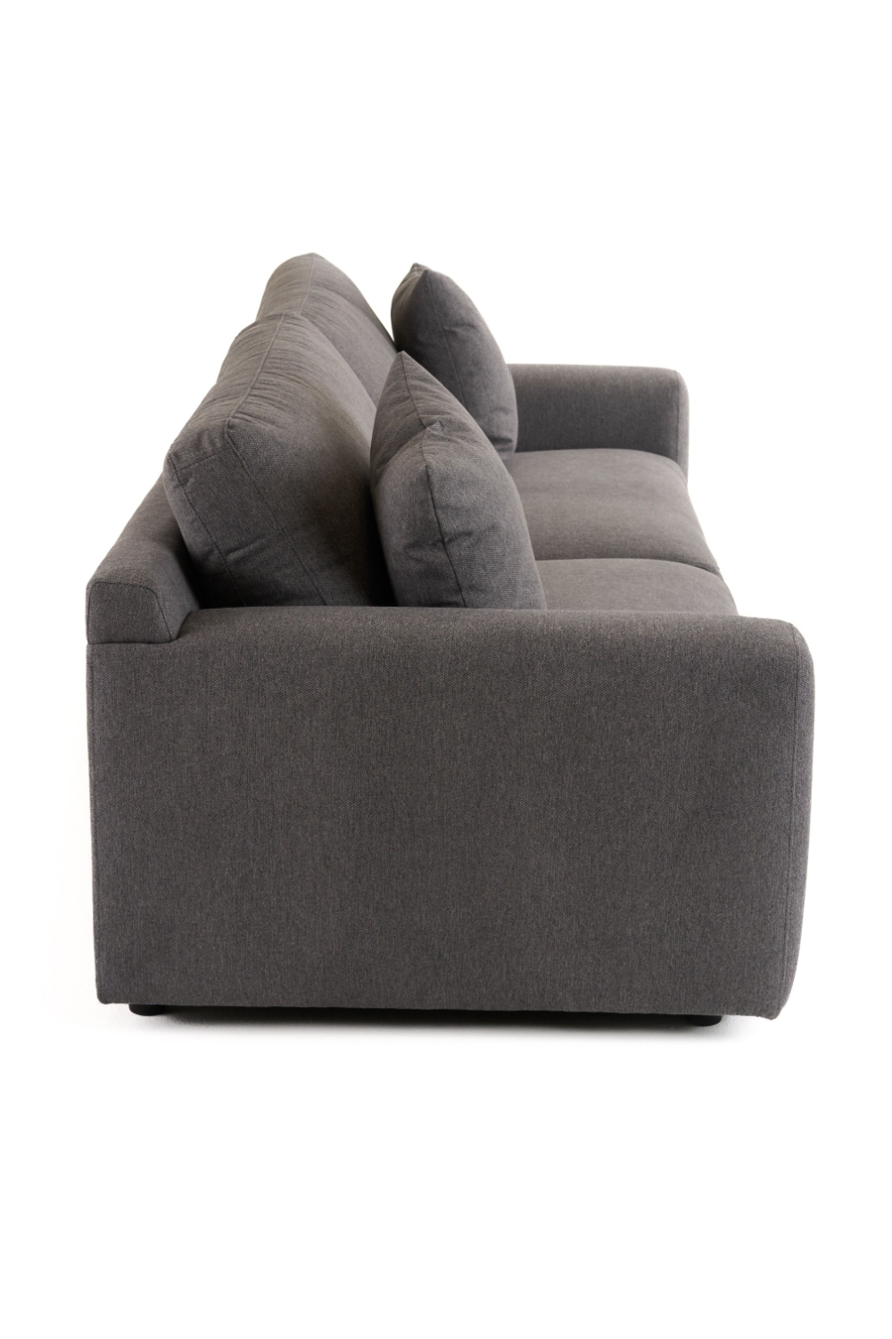   Gray Square-Armed Sofa | Oroa.com
