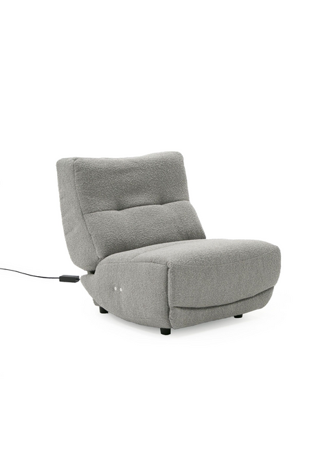   Gray Fabric Electric Recliner Chair S | Oroa.com