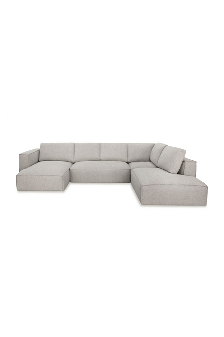   Gray Modular Chaise Sofa | Oroa.com