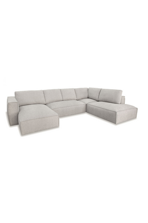   Gray Modular Chaise Sofa | Oroa.com