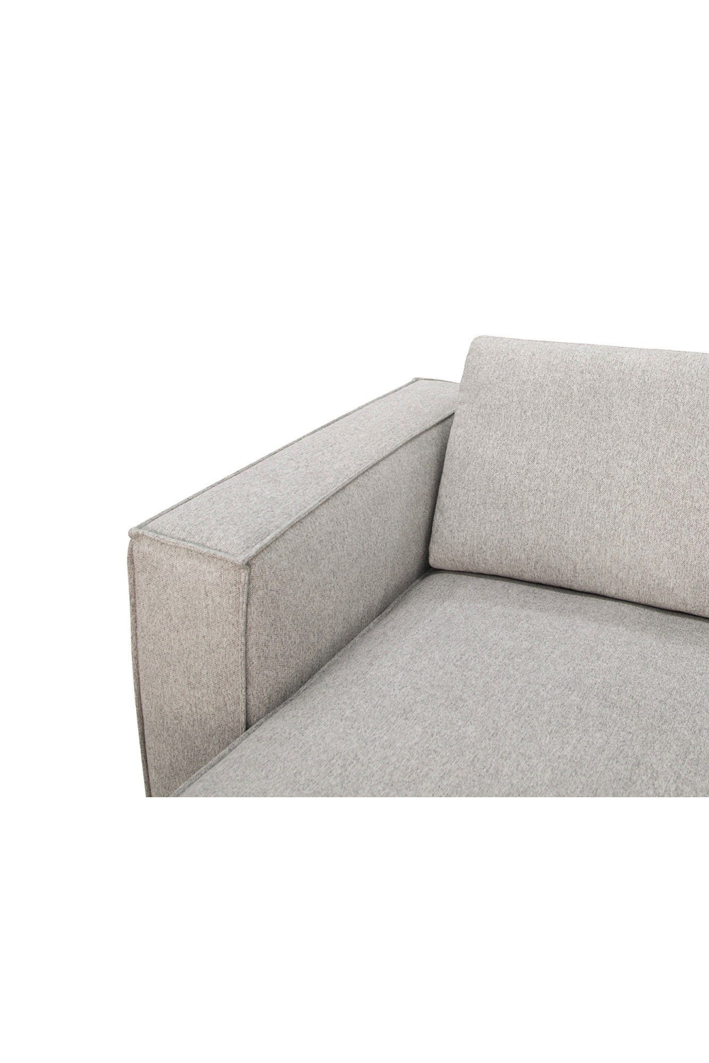   Gray Modular Chaise Sofa | Oroa.com
