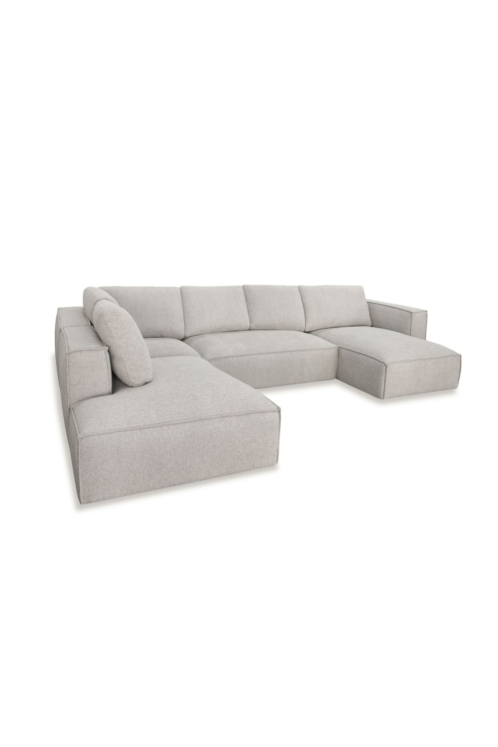   Gray Modular Chaise Sofa | Oroa.com