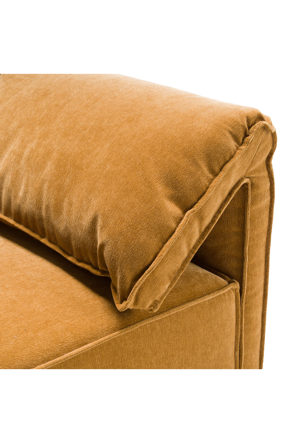   Orange Modular Corner Sofa | Oroa.com