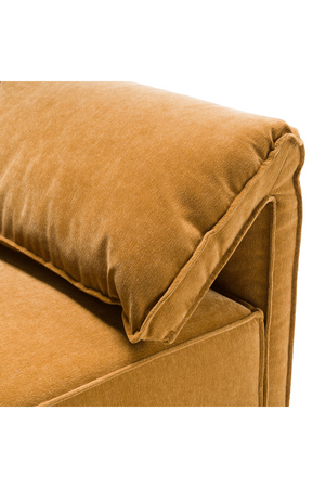   Orange Modular Corner Sofa | Oroa.com