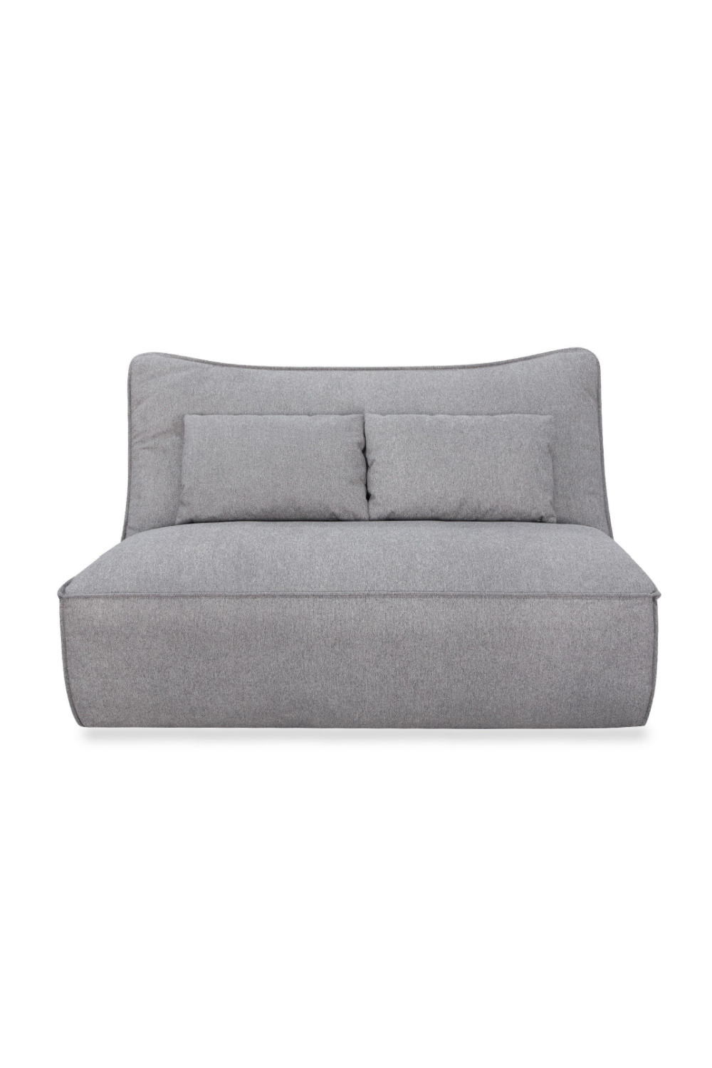   Gray Fabric Modular Sectional Sofa | Oroa.com