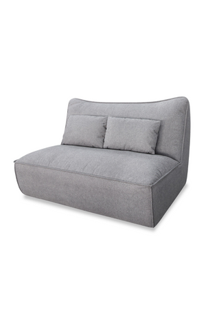   Gray Fabric Modular Sectional Sofa | Oroa.com
