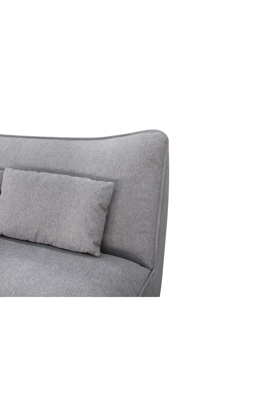   Gray Fabric Modular Sectional Sofa | Oroa.com