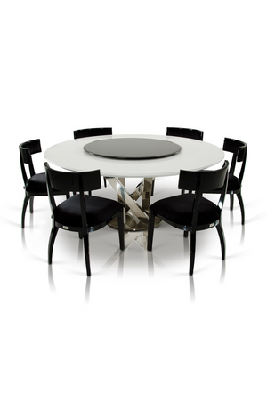   Black Dining Chair Set (2) | Oroa.com
