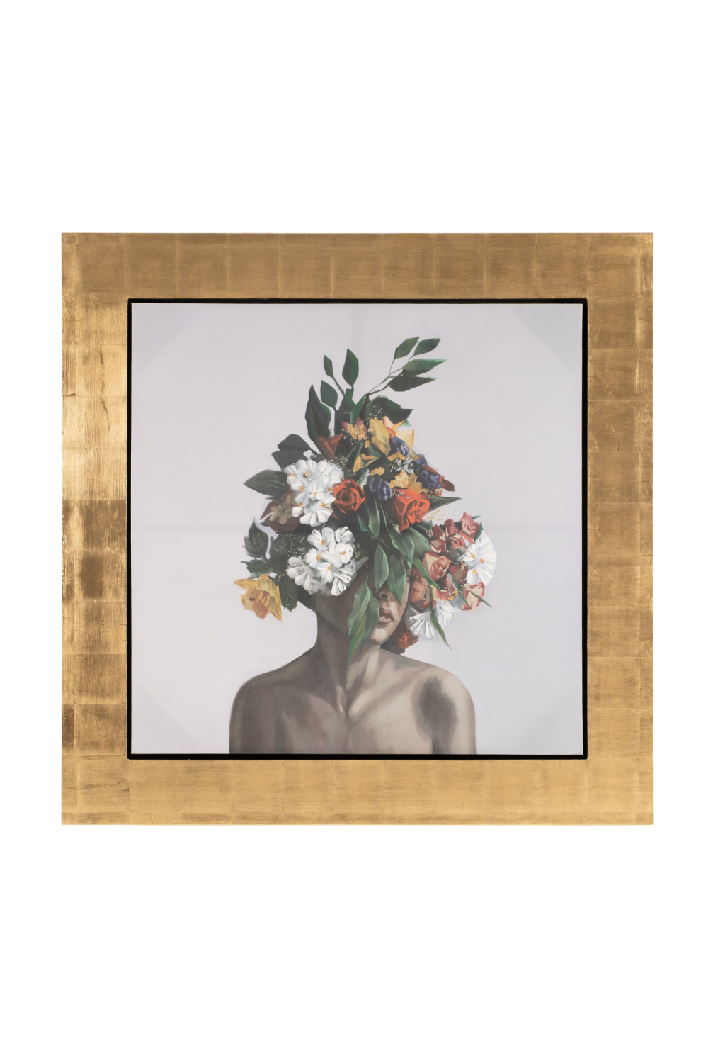   Floral Crowned Woman Painting | Oroa.com