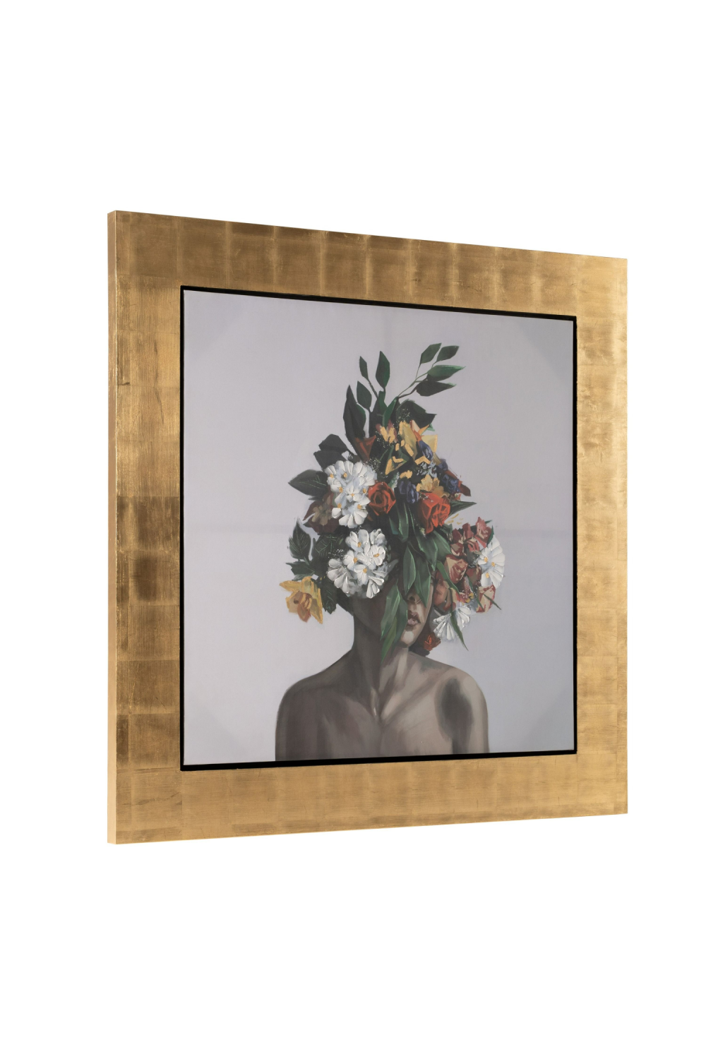   Floral Crowned Woman Painting | Oroa.com