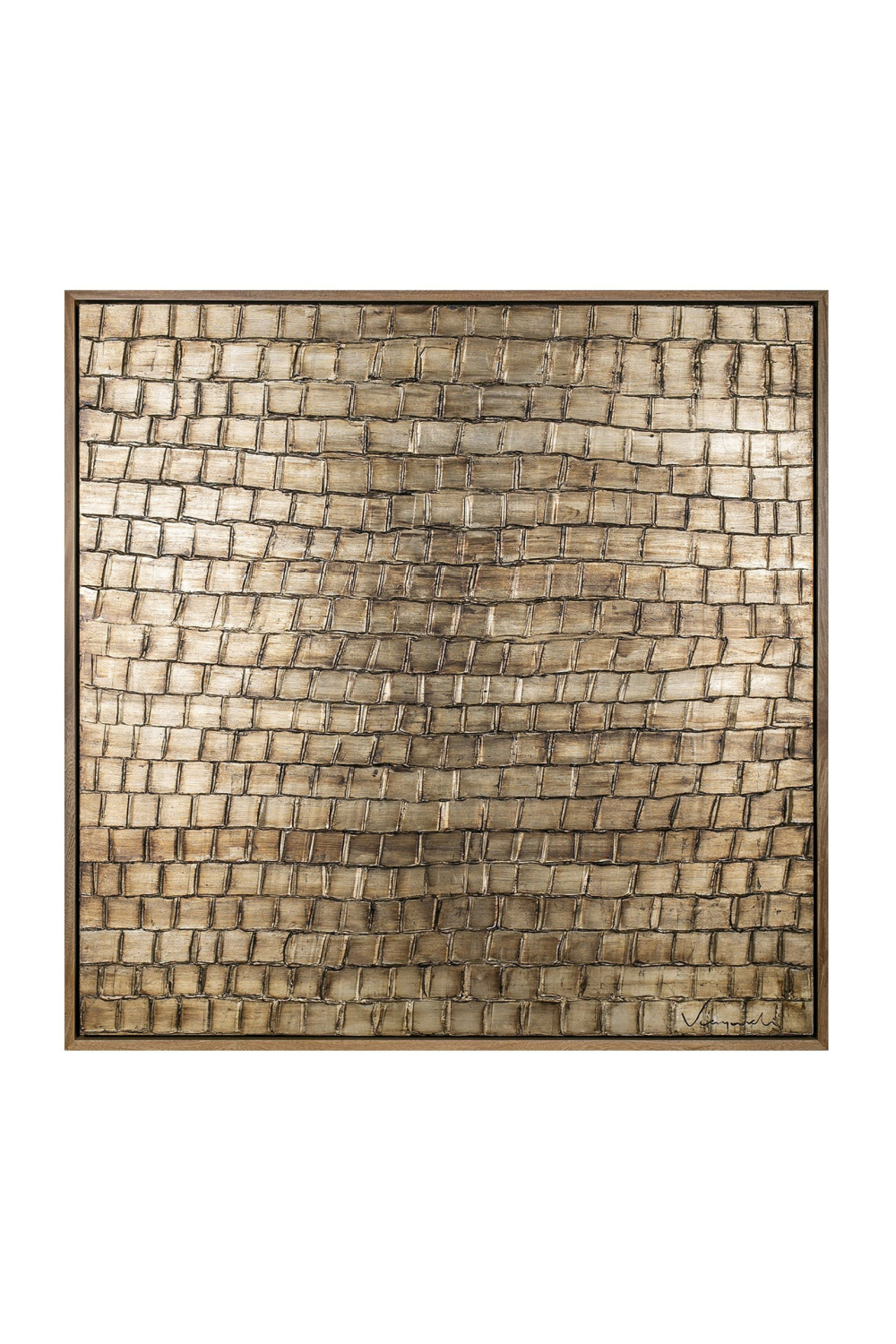   Textured Square Painting 59" x 59" | Oroa.com