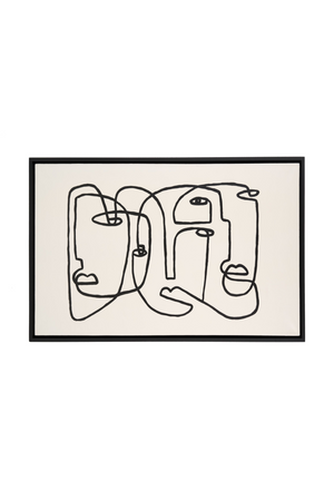   Stylized Line Art Painting | Oroa.com